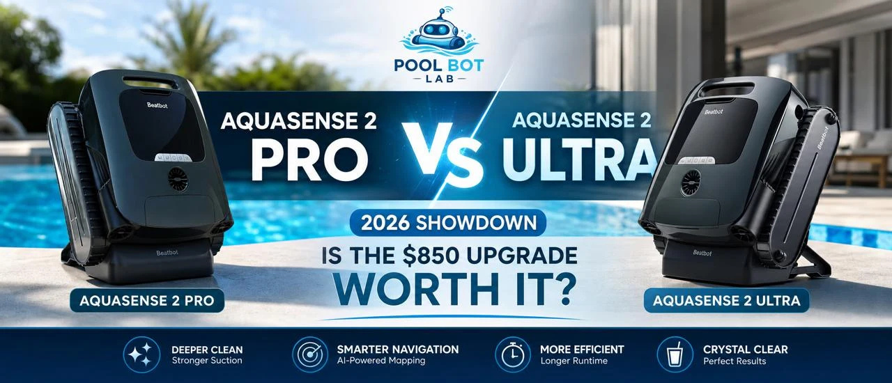 Beatbot AquaSense 2 Pro vs AquaSense 2 Ultra 2026 – PoolBotLab