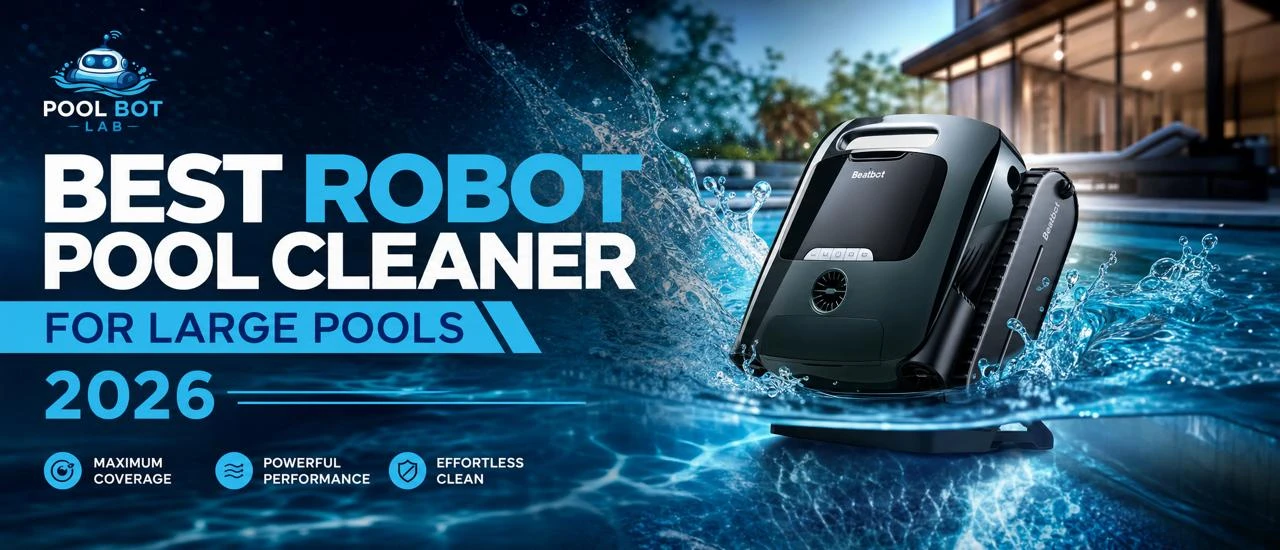 Best Robot Pool Cleaner for Large Pools 2026 — PoolBotLab