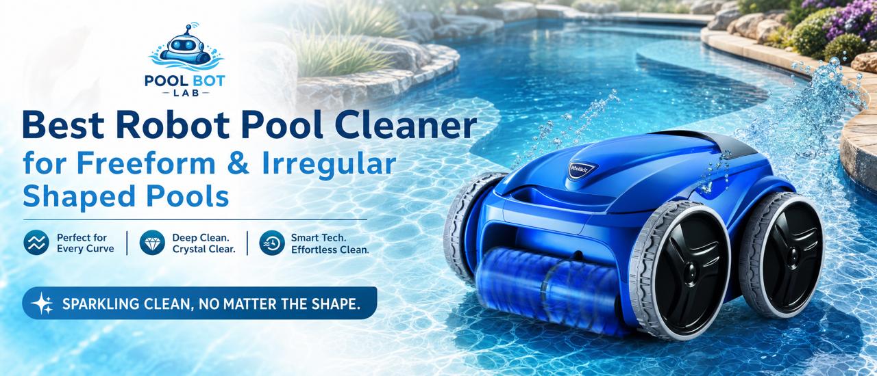 Best Robot Pool Cleaner for Freeform and Irregular Shaped Pools