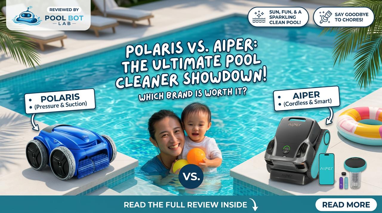 Polaris vs AIPER: The Ultimate Pool Cleaner Showdown